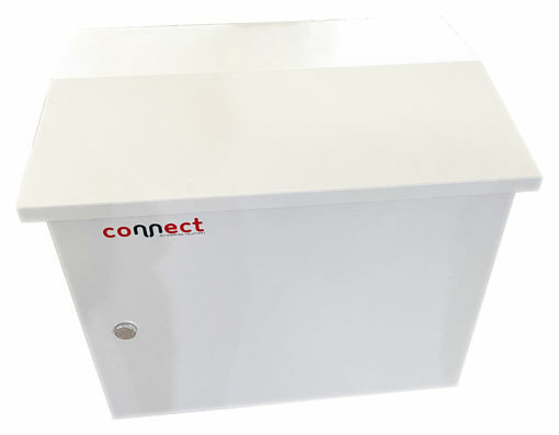 Picture of Connect CAB-6UO,  6U 450 Deep Outdoor Cabinet 2X Fan