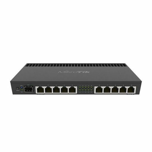Picture of MikroTik RB4011iGS+RM, 10X1Gb, 1xSFP+, 10Gb, 1Gb RAM, 1U