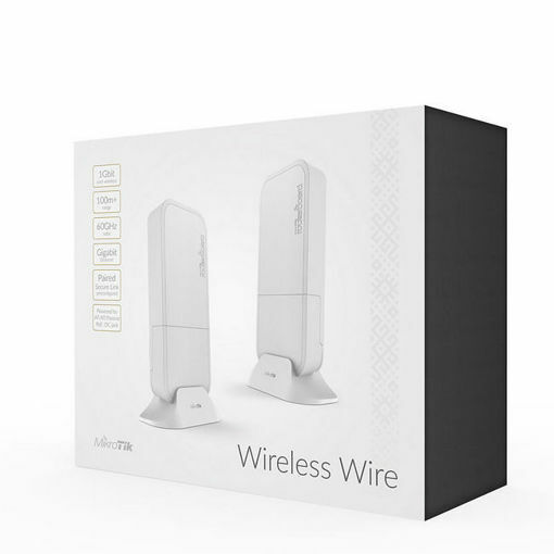 Picture of MikroTik RBwAPG-60ad kit, Wireless Wire Link, 60Ghz,1GB/FD