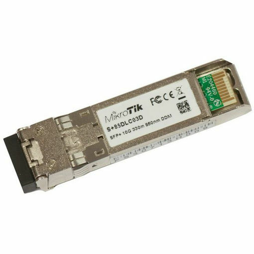 Picture of MikroTik S+85DLC03D, SFP+ Module 10G MultiMode 300m, 850nm