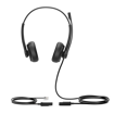 Picture of Yealink YHS34-DUO, Entry-level RJ9 headset, Binaural, Leathe