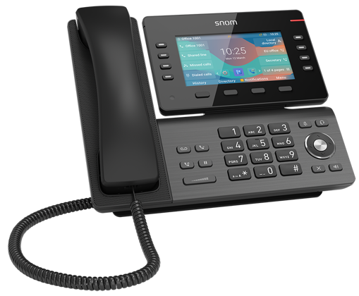 Picture of Snom 8 Line Professional IP Phone, POE, Gigabit port, USB, 5
