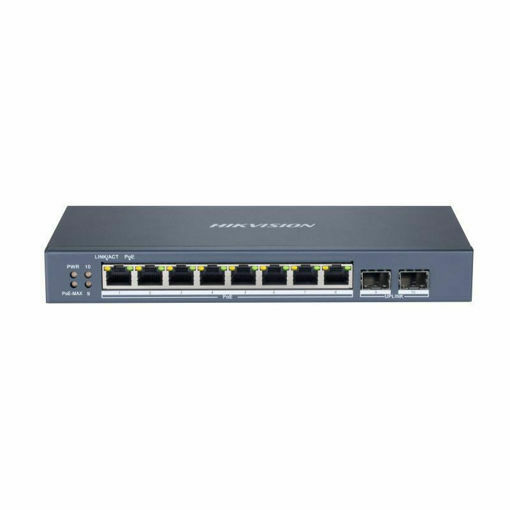 Picture of DS-3E1510P-SI 8 Port Gigabit Smart POE Switch