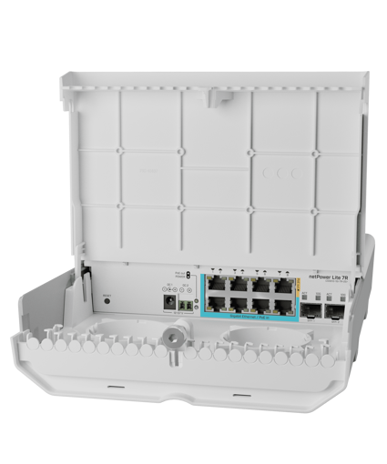 Picture of MikroTik  netPower Lite 7R Reverse PoE switch with Gigabit E