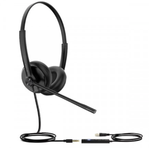 Picture of Yealink UH34 SE dual Entry-level USB headset, Noise-Cancelin