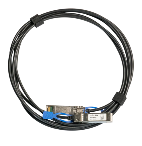 Picture of Mikrotik SFP/SFP+/SFP28 direct attach cable, 3m